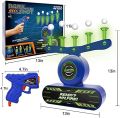Shooting Games for Kids, Electric Floating Ball Target with Blaster Toy Gun, 30 Foam Darts, 10 Hover Floating Balls and 5 Flip Targets, Shooting Targets Boy Toys Gift for 5-13. 