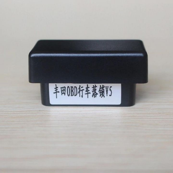 Car Auto OBD Plug And Play Speed Lock Unlock Device For Toyota AQUA and Corolla