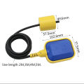 Automatic Liquid Water Float Switch Fluid Level Controller Water-Saver Water-Tank Automatic Water Pump Controller Sensor 2M. 