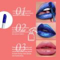Fit Colors 5 Colors Peel Off Lip Gloss Amazing Non-Stick Cup Matte Velvet Liquid Lipstick Waterproof Lasting Tear-Off Red Lip Tint Makeup. 