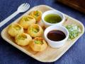 Pack of 3 Pani Puri, Ready to fry Pani Puri, Spicy Gol Gappay, Homemade pani puris, Gol gappay with free pani masala, single box has almost 40 pallets. 