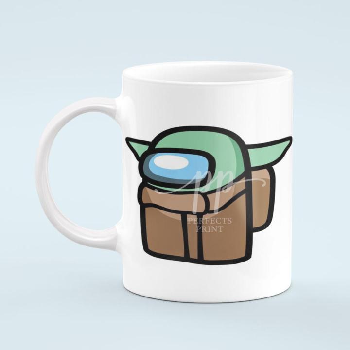 among us character baby yoda Mug Amazing Mug