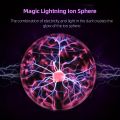 PACKIFY - USB Touch Sensitive Plasma Ball Electrostatic Sphere Light Crystal Lamp - USB Powered Magic Static Electricity Ball Lamp for Parties, Home Decorations, Birthday Gifts & Science Teaching. 