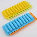 Pack of 1 Water Bottle Ice Cube Trays Pop-Out Silicone Make 10 Frozen Cylinder Sticks. 