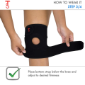 Knee Support Brace,  Knee Brace Support ,Knee band, Open Patella Stabilizer Relieves Arthritis, Meniscus Tear, Joint Pain, ACL, MCL, Injury Recovery. 