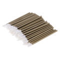 50 Pieces Travel Disposable Lip Gloss Brush Lipstick Wand Makeup Applicators. 