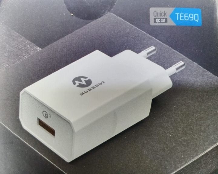 Morbest Best Fast Charging Adapter Qualcomm Certified Quick Charge 3.0 QC 18W USB Charger Adapter QC3.0 Fast Wall Charger Mobile Phone Charger for Samsung s10 Huawei Xiaomi iPhone [ Flash sale ]