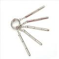 5Pcs 3 in 1 Alloy Steel Precise Eyeglass Screwdriver Set Sunglass Watch Repair Tools Kit With Keychain Portable Screwdriver. 