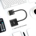 Benfei Active DVI-D to VGA Adapter, 1080p Active DVI-D to VGA Adapter Converter 24+1 Male to Female Supporting 60Hz and 3D for DVI systems to connect to VGA displays. 