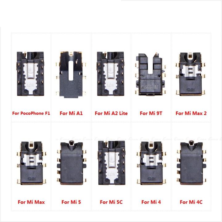 Headphone Jack Audio Flex Port Ear Earphone Connector Parts for XiaoMi PorcoPhone F1 Mi A1 A2 Lite 9T Pro Max 2 5X 5C 5 4C