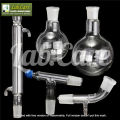 Glass Distillation Apparatus,Distillation Apparatus, 250ml Glass Distillation Equipment Labware, Essential Oil Extraction Distillation Apparatus Water Distiller Purifier.. 