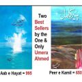 Pack of 2 books - Aab e Hayat & Peer e Kamil Novel by Umera Ahmed Best selling urdu reading book. 