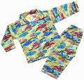 Kids Night Suit full sleeves for boys and girls. soft and Comfortable sleep wear. D-2029. 