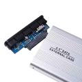 SATA SSD Cover Box Hard Disk Drive External Case HDD Enclosure for PC  Or  Laptop - Black. 