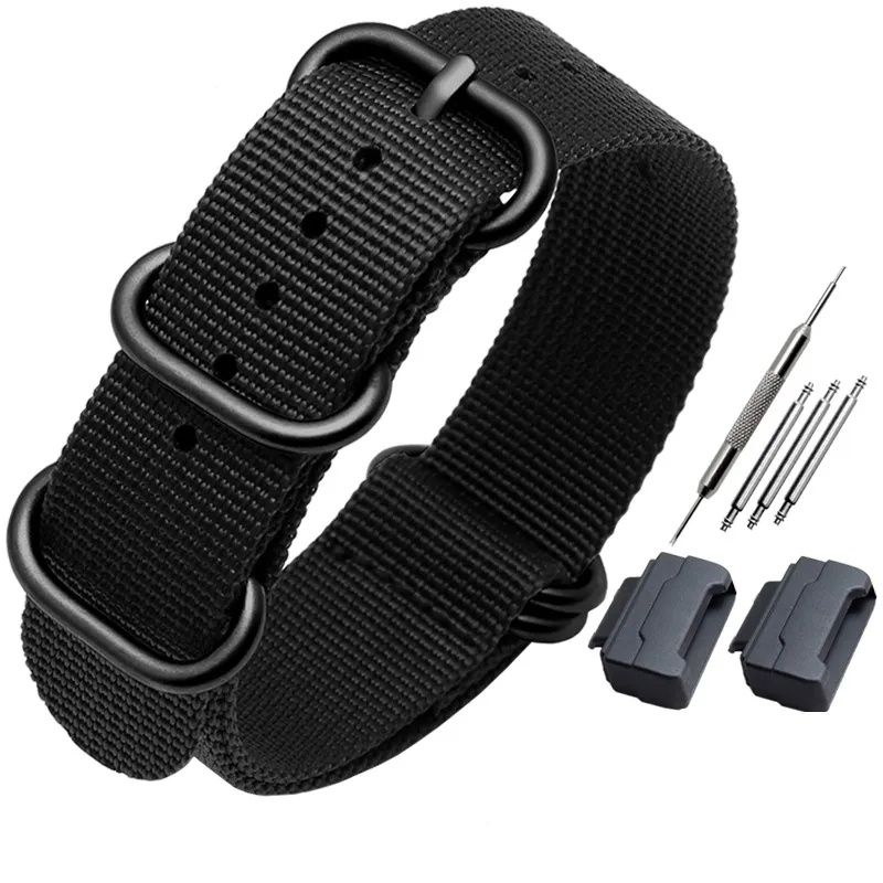 Watch Band Strap for Nylon and Conversion Kit for G-Shock GA-110