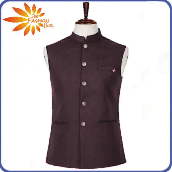 Dark Brown Waist Coat For Men Premium Quality Waistcoat Daraz.pk