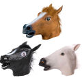 New Creative And Quirky Halloween Role-Playing Horse Head Mask Animal Head Accessories Party Performance Props. 