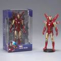 Zhongdong Genuine Marvel Avengers Alliance Iron Spider Man Handmade 4-inch Multi Joint Doll Boy Toy. 