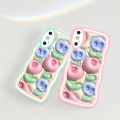 Linemond flowers Design Soft Silicone phone case for OPPO F11PRO F11 Pro F17 F17PRO F19 F19Pro F19S F1S F21PRO F21 F21S PRO 5G F5 F5Plus F5 Youth F5Youth F7 F9 Find X3 FindX3Pro case, ,for Girls. 