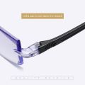 【FUN LIVE】 Iboode +1.0 +1.5 +2.0 +2.5 +3.0 +4.0 Rimless Reading Glasses Classic Anti Blue Light Prescription Optical Far Eyeglass Women Men. 
