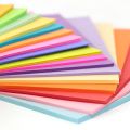 Computer Colour Paper - 100 Paper Sheets - 10 Multi Colours Papers - A4 Size. 