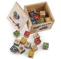 ABC/123 WOOD BLOCKS (LARGE) – 48 PCS/AND 27PCS  Blocks Available So before Buying Choose Your Product. 