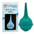 Ucheck Life Care Comfort Soft Sterile Ear Bulb Rubber Hand Squeeze Baby Bulb Suction Sucker 90ml.. 
