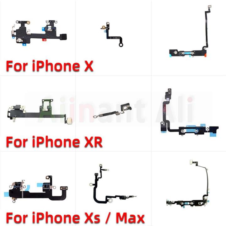 AiinAnt For iPhone X Xs Max XR Wifi Bluetooth NFC WI-FI GPS Signal Antenna Flex Cable Cover Phone Repair Repair Parts