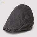 Phenovo Men's Cotton Summer Duckbill Golf Driver Cap Hat with Classic Buckle - Gray, 55-60 cm. 