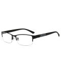 Nicedays Classic Half Frame Glasses for Women/men Anti Blue Light Glasses Ultra Light Half Frame Business Myopia Glasses High-definition Anti Blue Light Glasses Middle-aged Presbyopia Glasses Men's Anti Fatigue Presbyopia Glasses. 