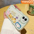 YIWESAN For Huawei P30 P30 Pro P30 Lite Case Cartoon Cute Pokemon Pattern Colorful Lovely Cream Wave Border Soft Clear Shockproof Phone Cases Creative Camera Transparent Casing Simple Gentle Protective Cover. 