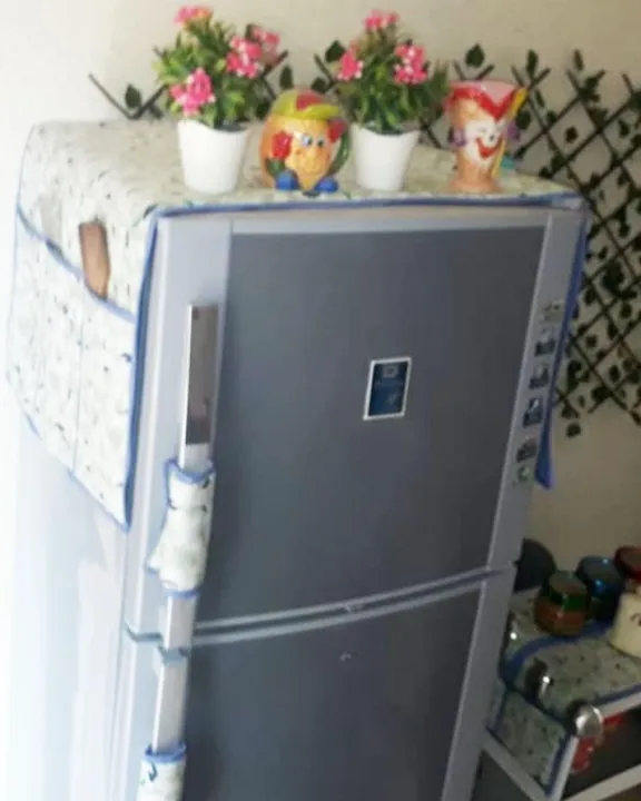 Seven11%20Refrigerator%20Dust%20Cover%20Household%20Freezer%20Top%20Bag%20Fridge%20Cover%20With%20Pouches%20-%20Image%204