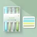 Dreamy Gradual Kawaii High Quality Multishade Gradient Highlighters eye protect highlighter pens 4 PCS Pastel Highlighter | Buy2Enjoy. 