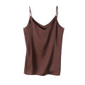 200 pounds of fat mm camisole, women's inner layer, fat plus size satin, summer suit, imitation mulberry silk base shirt. 