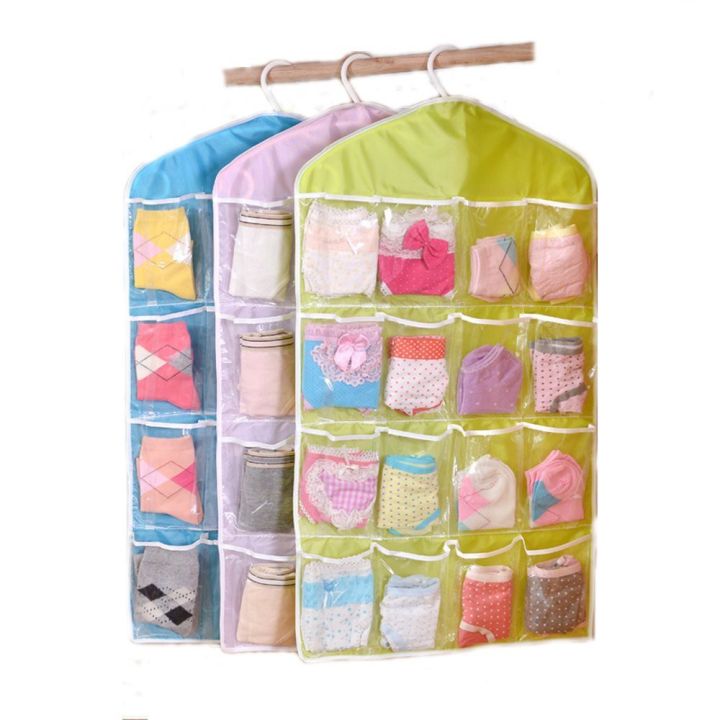 Universal%20Cupboard%20Hanging%20Storage%20Organizer%20Transparent%20Wall%20Hanging%20Bag%20for%20Socks,%20Jewelry,%20Ties,%20Underwear,%20Sunglasses,%20Bra,%20Stationary,%20Stitching%20Tools%20-%20Closet%20Storage%20Tidy%20Organizer%2016%20Pockets%20(Multicolor)%20-%20Image%207