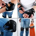 6Pcs/Set Teens & Adult Knee Pads Elbow Pads Wrist Guards Protective Gear Set for Roller Skating, Skateboarding, Cycling Sports. 