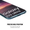 360° transparent protective case For samsung galaxy s23 ultra samsun galax s23 s23+ s23plus s23ultra silicone phone cover coque. 