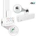 TOBO Multi Plug Extension Board and Wall Socket Extension Wall Mounted High Quality with USB Socket for Mobile Charging Travel Adopter with ON/OFF Buttons. 