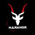 WallsArtstore Markhor sticker for car back mirror (12x10 inch) White & Red color Markhor Sticker for car back. 