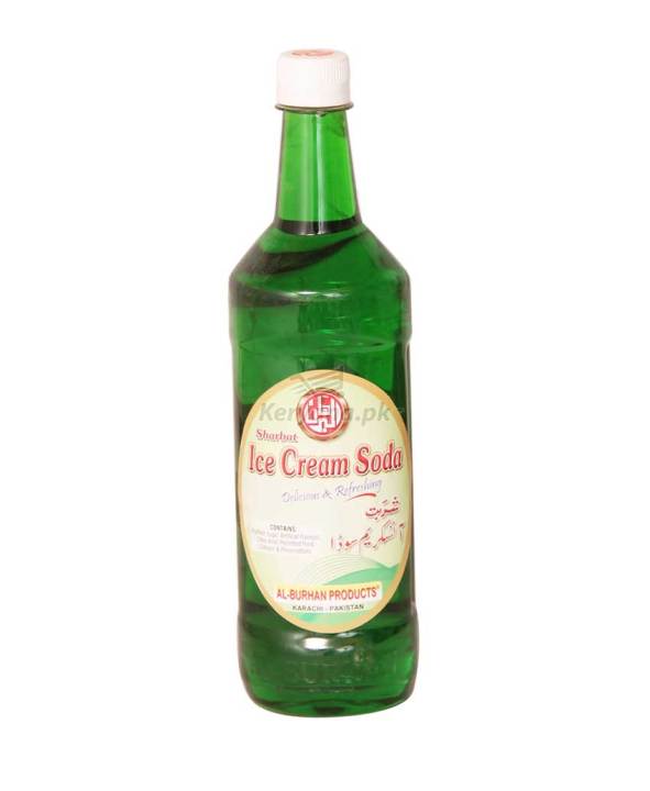 Al Burhan Sharbat 800 Ml Ice Cream Soda