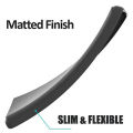 Moto EDGE (2021) Case Soft TPU Slim Smooth Flexible Protective Phone Cover Motorola Edge 2021 - Black Matte. 