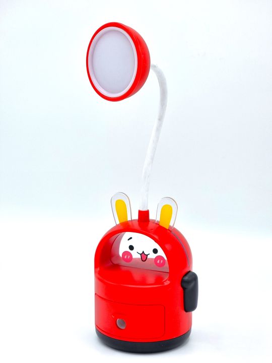 LED Desk Lamp Cartoon Image Table Lamp Bedroom Bedside Reading Eye Protection Lights Portable LED Night Light Children's Gifts