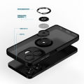 For Infinix Hot 30i Case Side Stripe Design Soft TPU Matte Texture Multifunctional Bracket All Inclusive Protection For Infinix Hot 30i Back Cover. 