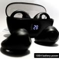 Titan Earcuffs Bluetooth V4.2 Open Ear Headphones -Wireless Earbuds– ANC Noise Cancelling, HD Stereo, 500mAh Battery, 2-3 Hours Talk/Music Playback, Automatic Pairing, One Button Operation. 