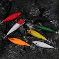 Simulation Lead Sinker Luminous Lifelike Octopus Bait Fishing Tackle weave Squid Hook Wood Shrimp Lures. 