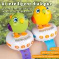 Milaget Electronic Pet Bird Watch Toy Interactive for Children Boys Girls Party Gift Green. 