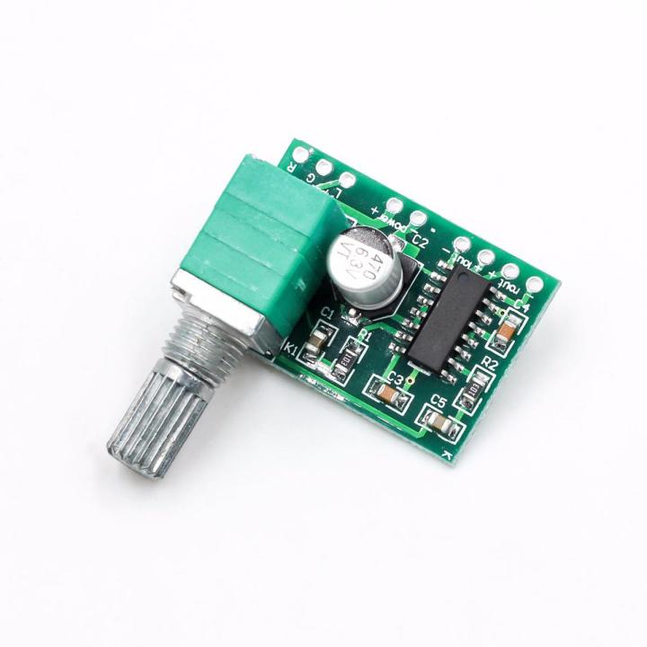 Mini PAM8403 DC5V 3W 2 Channel USB Power Audio Amplifier Board Volume Knob PAM 8403 / PAM-8403