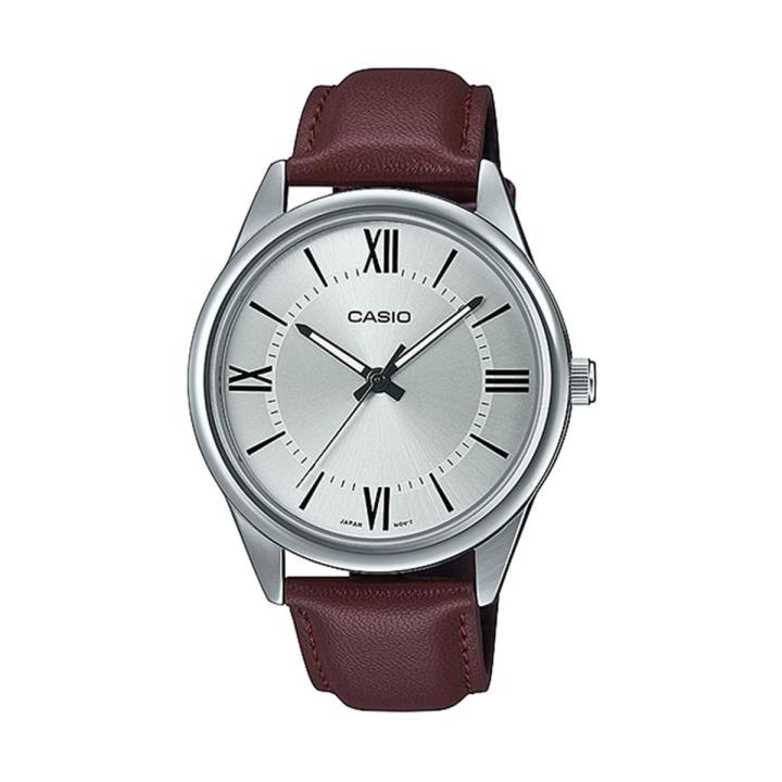 Original Casio - MTP-V005L-7B5UDF - Stainless Steel Wrist Watch for Men