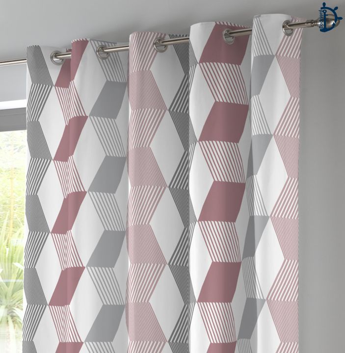 Curtains%20Set,%20Printed%20curtains%20for%20room,%20100%25%20cotton%20-%20GeoWall%20Blush%20Pink%20-%20Pack%20of%202%20Curtains%20-%20Image%204