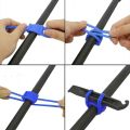 Sofirn Flashlight Silicone Strap Bike Front Light Holder Bicycle Handlebar Fixing Tie Bicycle Torch Flashlight Mount Color mixin. 